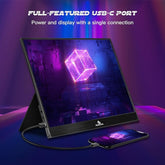 NexiGo 300Hz Portable Gaming Monitor: FHD, FreeSync, G-SYNC Compatible (17.3")